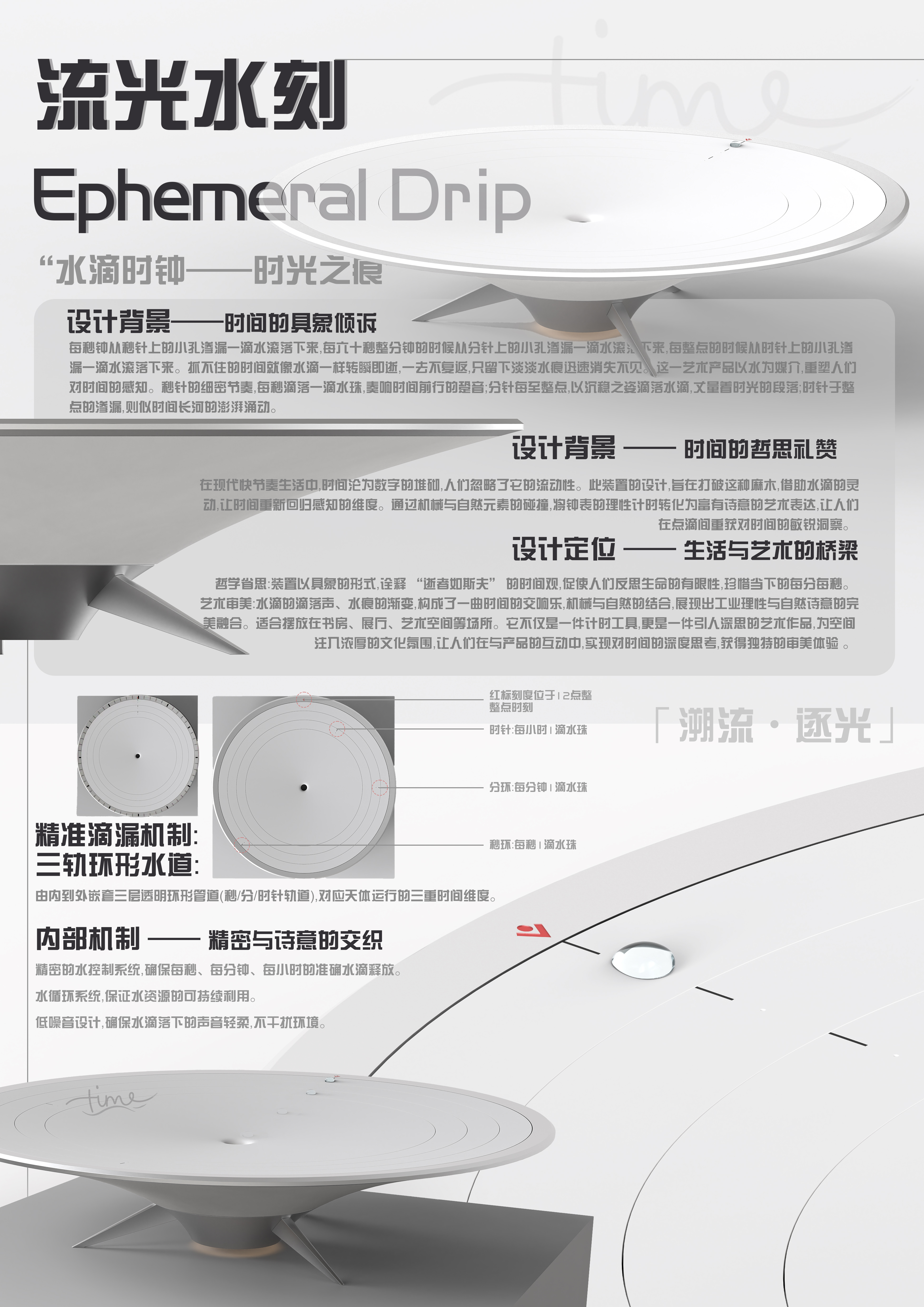 流光水刻-Ephemeral Drip——2025经开杯·数字艺术设计赛项优秀作品展-"经开杯"全国大学生创新创业大赛