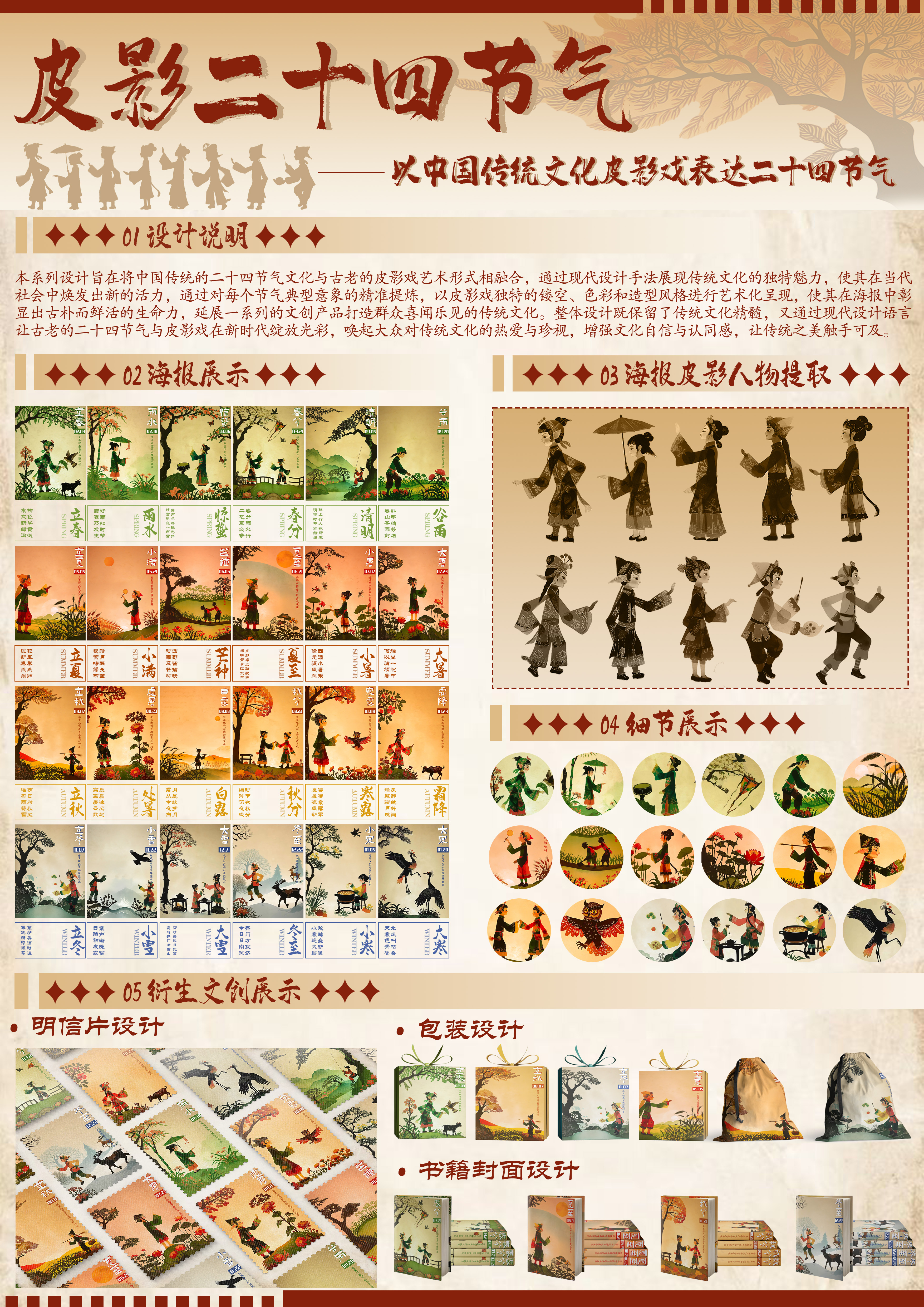 皮影二十四节气——2025经开杯·数字艺术设计赛项优秀作品展-"经开杯"全国大学生创新创业大赛