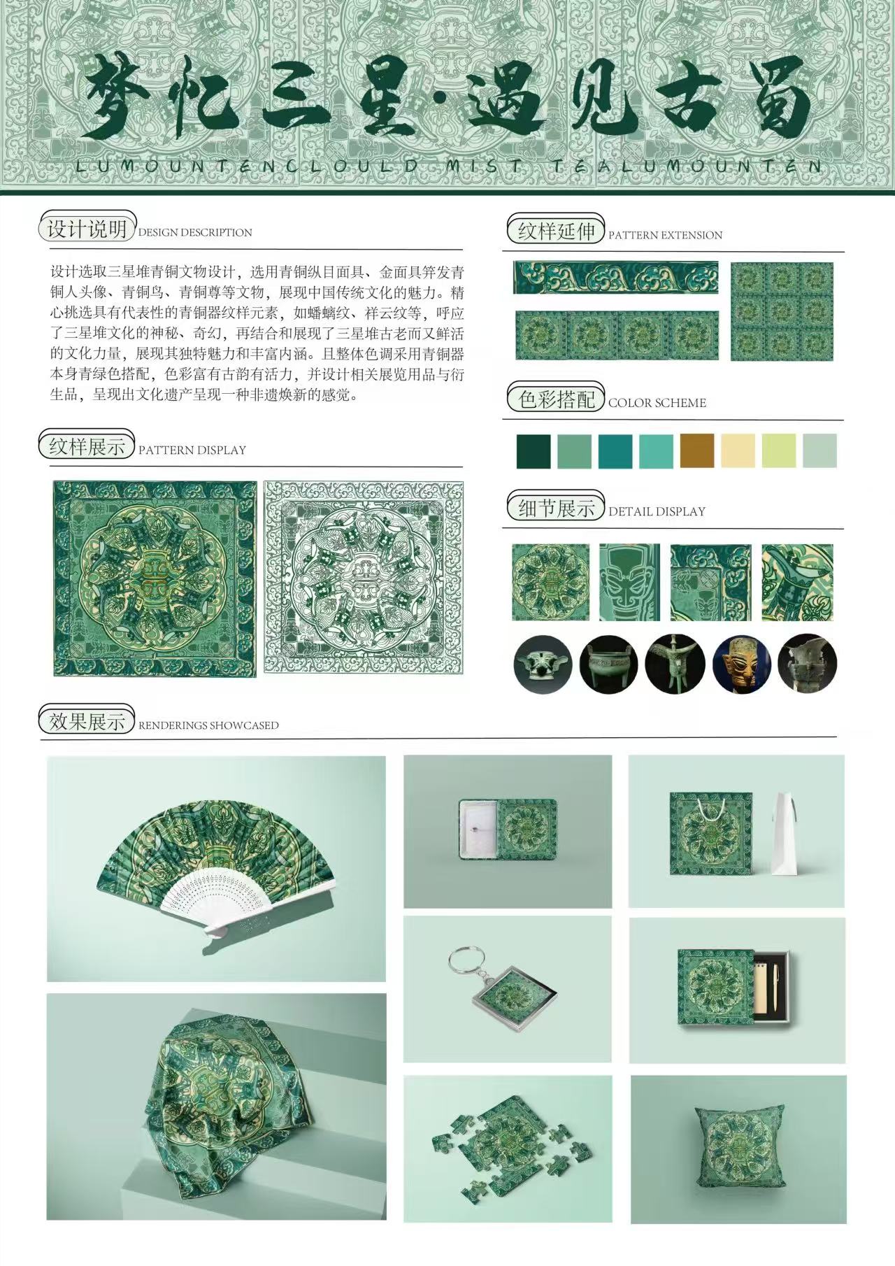 梦忆三星 遇见古蜀——2025经开杯·数字艺术设计赛项优秀作品展-"经开杯"全国大学生创新创业大赛