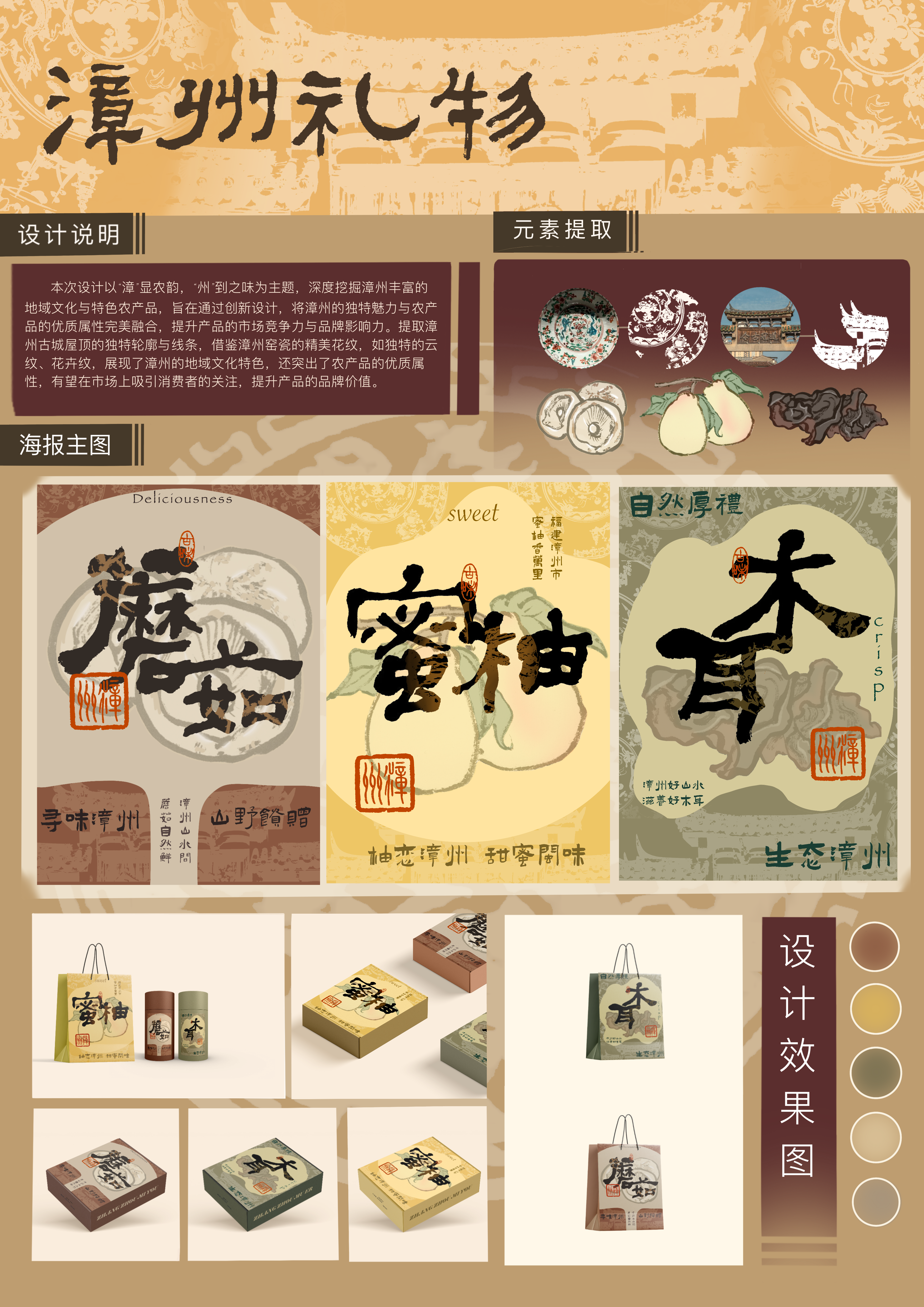 漳州礼物——2025经开杯·数字艺术设计赛项优秀作品展-"经开杯"全国大学生创新创业大赛