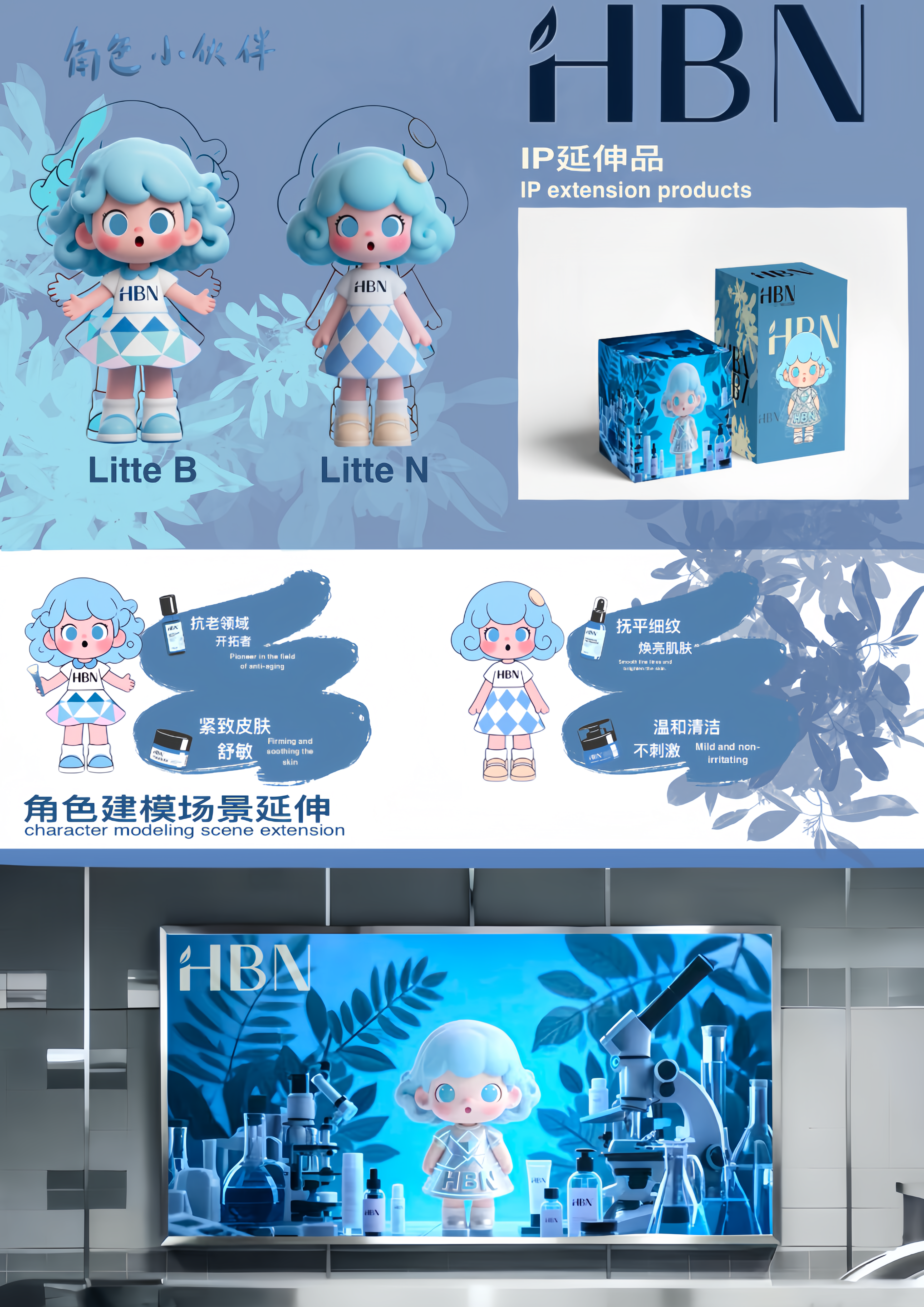 《HBN品牌IP形象小H及延伸设计》——2025新西兰最佳设计师优秀作品