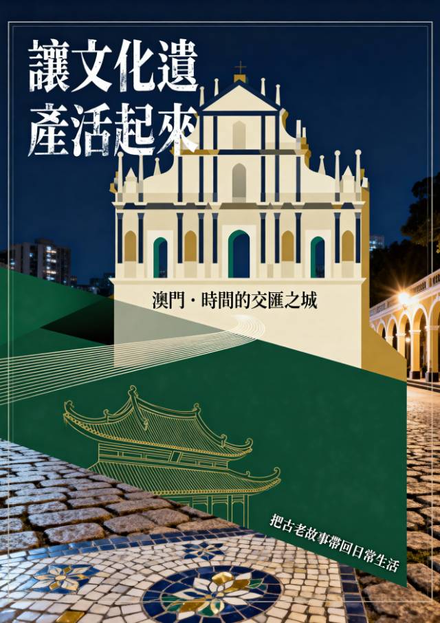 時間的交匯之城--2025澳门文创设计作品展-我爱设计赛网